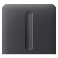 Ajax  SideButton (Dimmer) vertical - Boční kryt stmívatelného tlačítka, vertikální instalace, grafitová