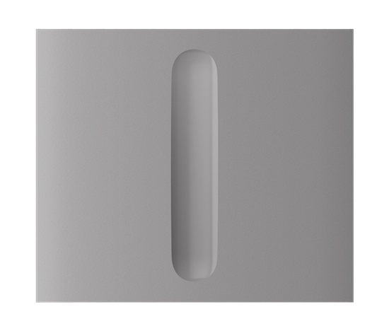Ajax  CenterButton (Dimmer) vertical - Středový kryt stmívatelného tlačítka, vertikální instalace, mlhová