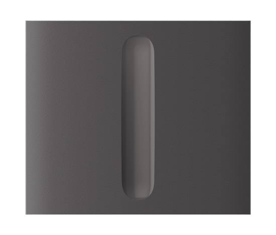 Ajax  CenterButton (Dimmer) vertical - Středový kryt stmívatelného tlačítka, vertikální instalace, šedá