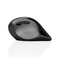 C-TECH Myš VEM-12, Vertikální, Bezdrátová, černá