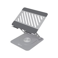 C-TECH Stojan na notebook Quallis NTS-200, do 16", nastavitelný, kovový