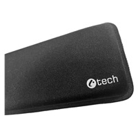 C-TECH Podložka pod zápěstí KPG-01, paměťová pěna, černá
