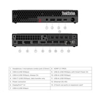 LENOVO PC ThinkStation/Workstation P3 Tiny G2 - Ultra 7 265,16GB,512SSD,HDMI,DP,Int. Intel Graphics,W11P,3Y Onsite