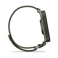 Garmin Venu® X1 Moss pouzdro s titanovou zadní stranou a nylonovým řemínkem ComfortFit v barvě Moss