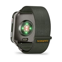 Garmin Venu® X1 Moss pouzdro s titanovou zadní stranou a nylonovým řemínkem ComfortFit v barvě Moss