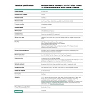 HPE PL DL360g11 4514Y (2.0/16C) 1x32G (p64706) MR408i-o/4G 8-10SFF 1000W 2x10G-T 1U