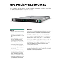 HPE PL DL360g11 4514Y (2.0/16C) 1x32G (p64706) MR408i-o/4G 8-10SFF 1000W 2x10G-T 1U