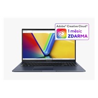 ASUS NTB Vivobook 15 (M1502YA-BQ818W), R7 5825U, 15.6" FHD, 8GB, 512GB SSD, Radeon, W11 Home, Quiet Blue