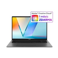ASUS NTB Vivobook S 16 (M3607KA-OLED022X), R7 AI 350, 16" 1920x1200 OLED, 32GB, 1TB SSD, Radeon, W11 Pro, Matte Gray