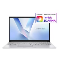 ASUS NTB Vivobook 15 (X1504VA-BQ3878W), i3-1315U, 15.6" FHD, 16GB, 512GB SSD, Intel, W11 Home, Cool Silver