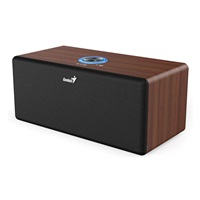 GENIUS Reproduktor SP-HF505BT, BT, 3.5mm jack, 20W, tmavé dřevo
