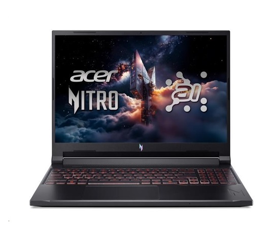 ACER NTB Nitro V 16 AI (ANV16-42-R9T7),R7-260,16"WUXGA,16GB,1TB SSD,RTX 5070,Linux,Black