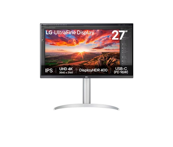 LG MT IPS LCD LED 27" 27UP850K-W - IPS panel, 3840x2160, HDMI, DP, USB-C PD