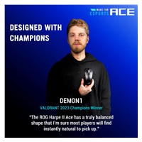 ASUS Herní myš ROG Harpe II Ace, Bezdrátová, bílá