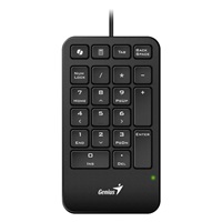 GENIUS Numerická klávesnice NumPad 125, Drátová USB-C, černá