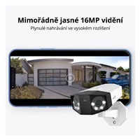 REOLINK bezpečnostní kamera Duo Series P750, Duo 3 PoE, 4MP