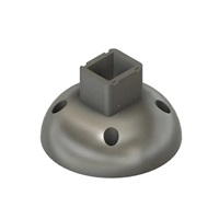 TP-LINK držák pro kamery Tapo C500/C510W/C520WS/C530WS pro montáž na vruty do polystyrenu, bílý s krytkou kabelů (1ks)