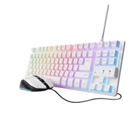 TRUST Sada klávesnice + myš GXT 798W 2v1 Gaming set, bílá
