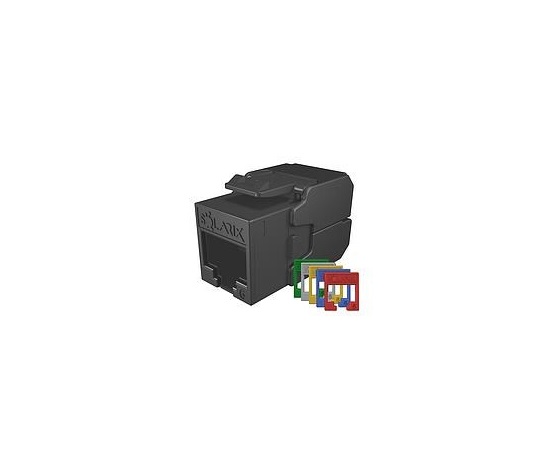Solarix Samořezný keystone CAT6 UTP SXKJ-6-UTP-RAL-SA, RAL FIT moduly, SECURE CAP, Component Level a 4PPoE certifikace