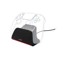TRUST Nabíjecí stanice GXT 255, Pro PS5 Ovladače, černá