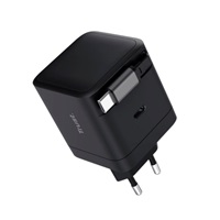 TRUST Nabíječka MAXO 65W, s kabelem, USB-C, černá