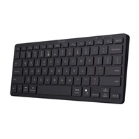 TRUST Klávesnice Nado II, Membránová, Bezdrátová, černá