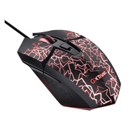 TRUST Myš GXT 113 Felox, Drátová USB, RGB, černá