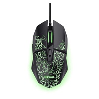 TRUST Myš GXT 113 Felox, Drátová USB, RGB, černá