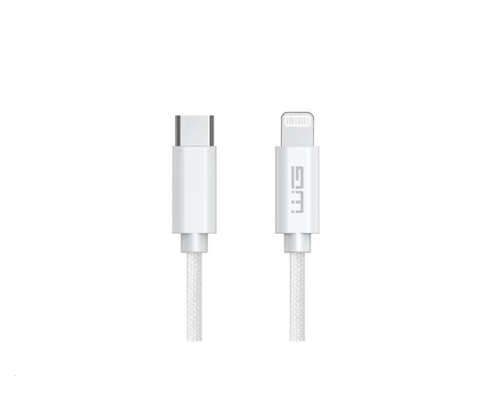 WG - Datový kabel Lightning Mfi na Type-C, 1 metr, 3A, bílá
