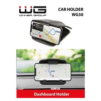 WG - Držák do auta WG 30, univerzální, lepící přísavka, černá