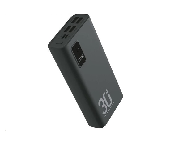WG - Power Bank 30000 mAh, USB-C PD 20W, černá