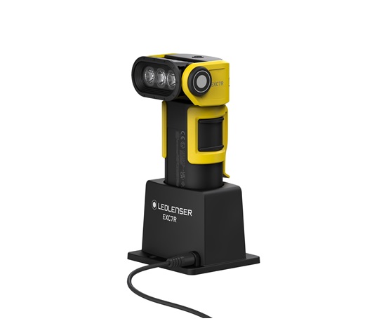 Ledlenser EXC7R svítilna pro práci v nebezpečném prostředí, s nabíjecí stanicí