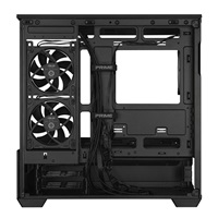 ASUS Case AP202 PRIME CASE, mATX, Průhledná bočnice, 3x 120mm ARGB Fan, černá