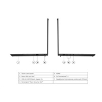 LENOVO NTB ThinkPad X13 G6 - Ryzen AI 7 PRO 350,13.3" WUXGA IPS,32GB,1TSSD,HDMI,Int. AMD Radeon 860M,W11P,3Y Premier – náhled 8
