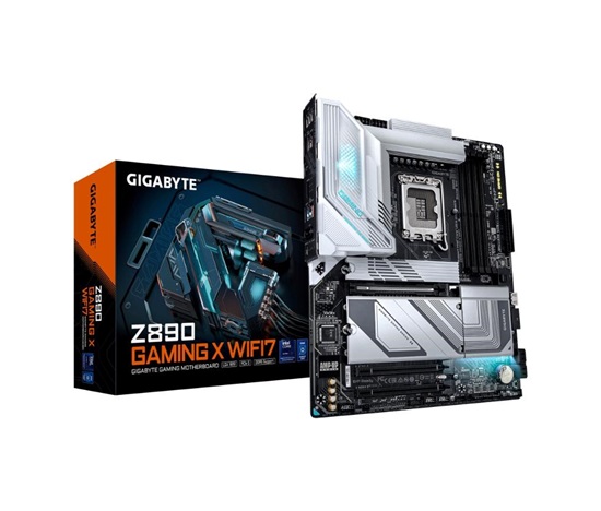 BAZAR - GIGABYTE MB Sc LGA1851 Z890 GAMING X WIFI7, Intel Z890, 4xDDR5, 1xDP, 1xHDMI, 1xUSB4, WiFi - Po opravě (Komplet)