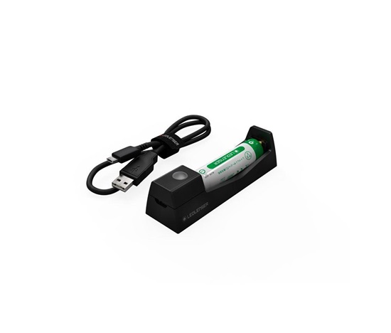 Ledlenser nabíjecí stanice + Akumulátor 14500