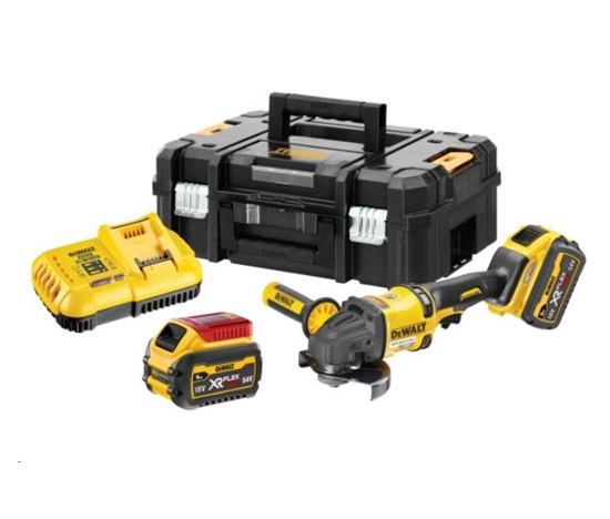 DeWalt 18 V XR BEZUHLÍKOVÁ úhlová bruska 125 mm