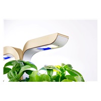 Véritable CONNECT - Smart automatický květináč s regulací osvětlení, bílá-champagne + 4 bylinkové náplně