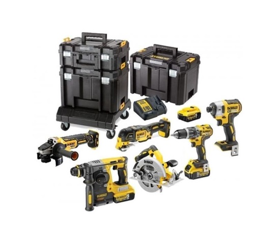 Dewalt DCK685P3T sada aku nářadí DCD796, DCF887, DCH273, DCS570, DCG405, DCS355 TSAK 18V 3x5Ah