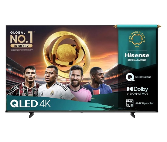 Hisense 55 TV, 4K Ultra HD, HDR, Dolby Vision, Miracast, herní režim, Apple Airplay 2