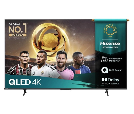 Hisense 55" TV, 4K Ultra HD, 100/120 Hz, HDR, Miracast, Apple Airplay 2