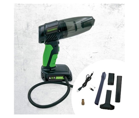 Hammersmith Air Storm vysavač do auta a vzduchový kompresor Aku- rozbaleno