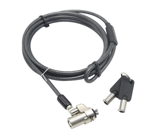 DICOTA Security Cable Wedge Lock Ultra Slim keyed 3.2x4.5mm slot