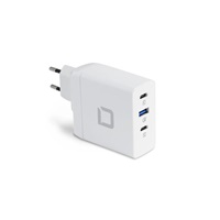 DICOTA Travel Laptop GaN Charger Universal PRO 100W, White