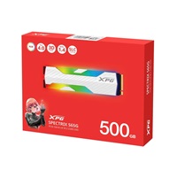 ADATA SSD 500GB XPG SPECTRIX S65G, PCIe Gen4x4 M.2 2280, (R:5000/W:2700 MB/s)