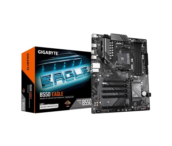 GIGABYTE MB Sc AM4 B550 EAGLE, AMD B550, 4xDDR4, 1xHDMI