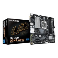 GIGABYTE MB Sc LGA1700 B760M D3HP WIFI6, Intel B760, 4xDDR5, 1xDP, 1xHDMI, 1xVGA, mATX