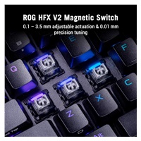 ASUS Klávesnice ROG Falcata, Mechanická, Bezdrátová, ARGB, černá