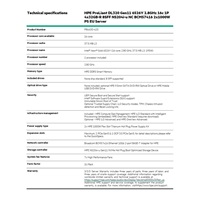 HPE PL DL320g11 6526Y (2.8/16C) 4x32G (p64706) 8SFF NS204(2x480G) 2x1000W 2p10GT 7F Smart Choice