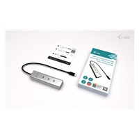 i-tec USB-C Charging Metal HUB 5port with USB-C video 8K, Power Delivery 85W
